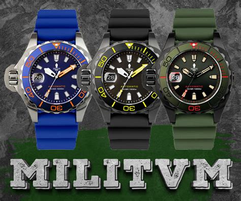 Orologi militari Militum.